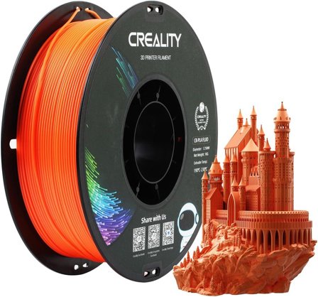 Creality PLA Fluorescent - 1,75MM - 1KG Oransje
