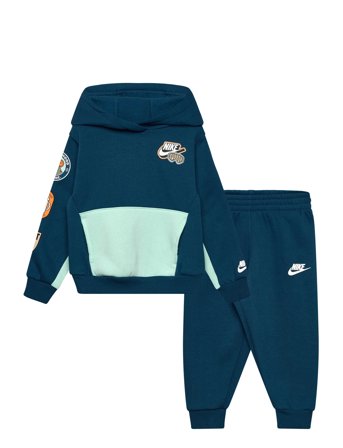 Nike F8-Fleece Pant Set - Navy - 116/122