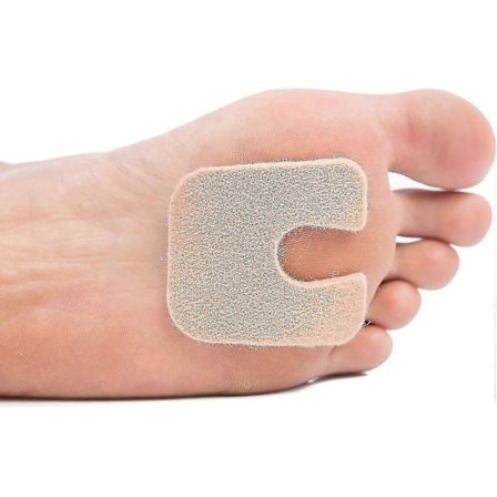 Filt Förhårdnadsdynor | Skyddar Förhårdnader Från Att Skava Mot Skor | Minskar Fot- Och Hälsmärta | Förpackning Med 24 Självhäftande 1/8-kuddar