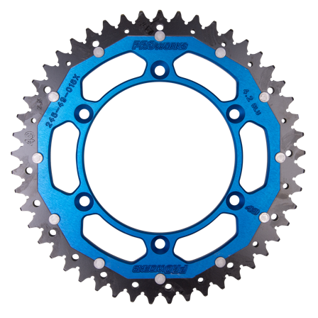 Proworks Interlink Rear Sprocket Blue - Yamaha YZ 125 1999-2026