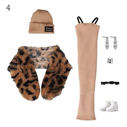 Vinterkläder Plyschrock 4 4