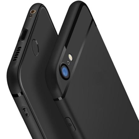 Ultraslim Silikon Skal Till Iphone 6/6s - Fler Färger Svart