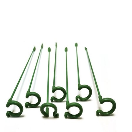 Plast Planter Støtte Blomster Stativ Genanvendelig Beskyttelse Fixering Værktøj Havearbejde Forsyning