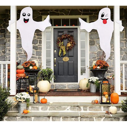 Halloween Spøgelse Hængende Dekoration Udendørs Dekoration - Hallowmas Tre