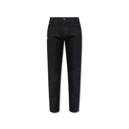 Dolce & Gabbana Slim fit jeans Sort, Herre