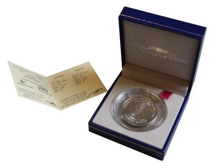 Frankrig 2000 - Vinder VM 1998 og EM 2000 - 1 Franc sølvmønt