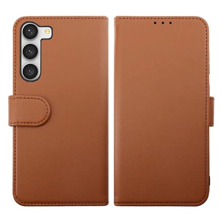 Samsung Galaxy S23 Plus Plånboksfodral Magnet Rvelon - Brun