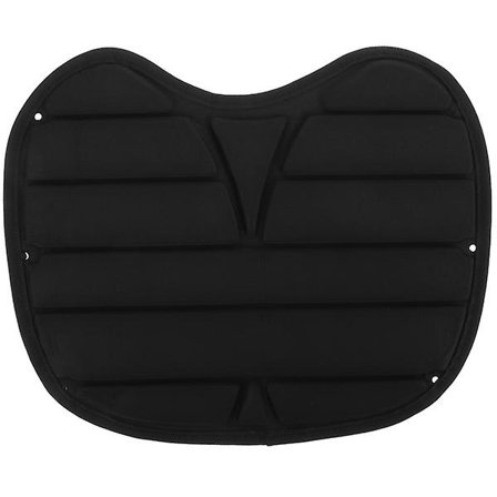 Komfortabelt polstret kajakksete Lettvekts polstring for kajakk kano fiskebåt (svart)