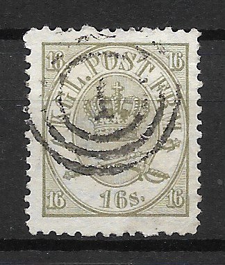 Danmark 1864 - AFA 15 - Stemplet
