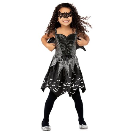 Fladdermusfe Klänning 10-12 år - Halloween Dekoration - Kalaslagret.se