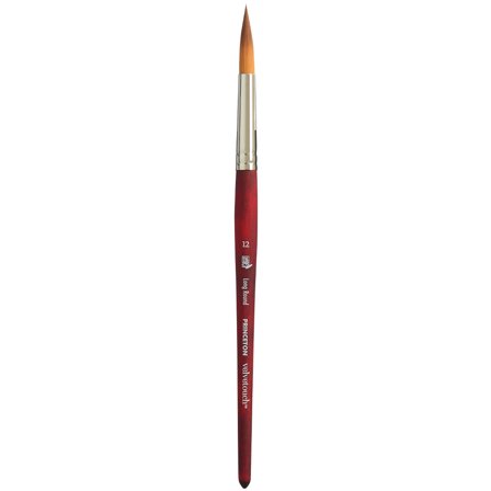 Princeton Velvetouch Syntetpensel kort skaft Lång Rund St 12