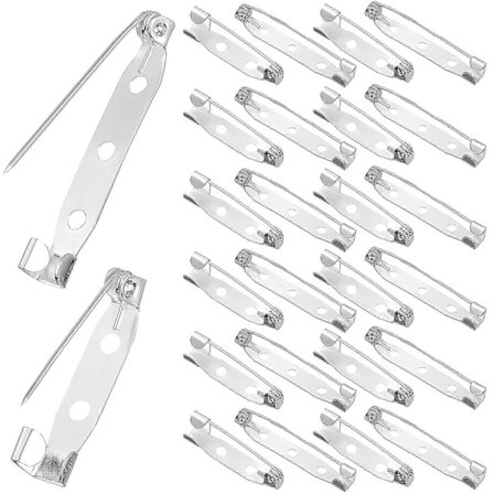 100 stk. Brosche Pins Brosche Rygstykker Rygspænde Brosche Sikkerhedsnåle Brosche Pins Til Håndværk