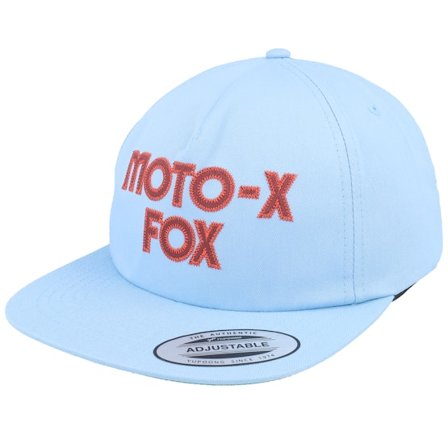 Fox - Blå unconstructed Kasket - Moto X Light Blue Dad Cap @ Hatstore