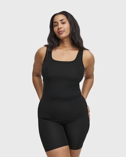 ESSENCE TANK TOP COOL & DRY Musta-Swegmark