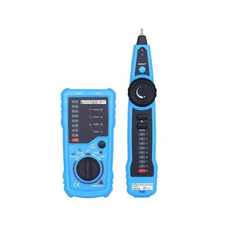 Nettverkskabeltester, RJ11 RJ45 linjedetekter, multifunksjonell trådsøker med probe, Ethernet LAN nettverkskabelvedlikeholdssamling, telefon L