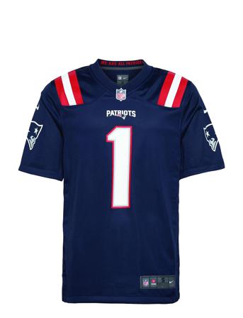 New England Patriots Nike Game Team Colour Jersey - Player Blue NIKE Fan Gear