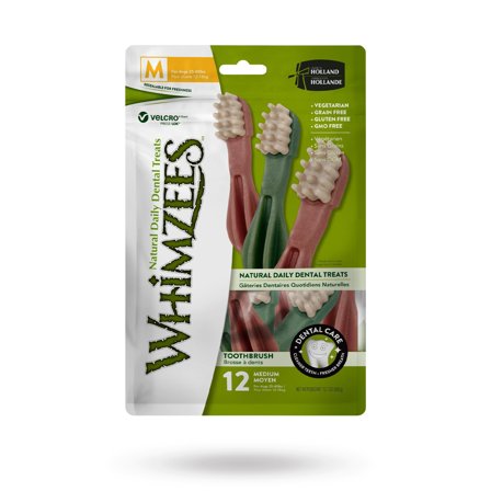 Whimzees Toothbrush Star M 360g - Matskål, hundgodis & tuggisar