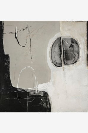 Malerifabrikken - Design Maalaus / Ensemble / 100x100 Cm - Harmaa - Taulut - 100X100 - - Homeroom