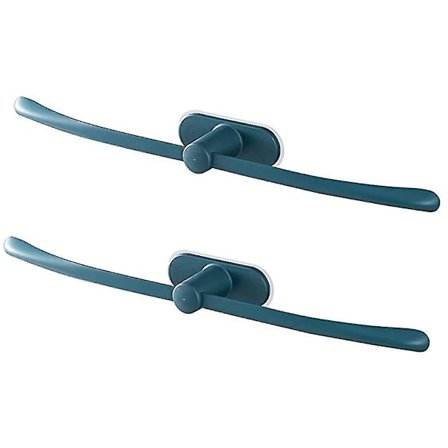 2 stk Håndkleholder Selvklebende, Borrefri Avtakbar Bad Håndkleholder, Plast Håndkleholder For Ba