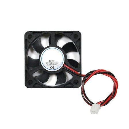 3D-tulostimen jäähdytyspuhallin 50x50x10mm DC 5V/12V/24V Hiljainen puhallin Lämmönpoisto Tietokoneen CPU-jäähdytin 2-nastaisella liittimellä 