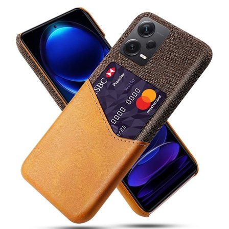 Bofink Xiaomi Redmi Note 12 Pro Plus Card Suojakuori - Oranssi