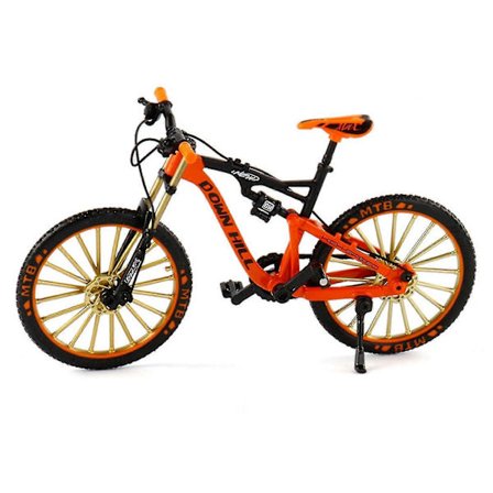 Sykkelmodell 1:10 Skala Alloy Downhill Mountain Bike Leke Bursdagsgave