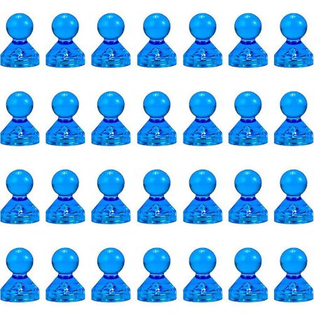 Magneter med trykknapp, praktiske kjøleskapsmagneter, perfekt for whiteboard