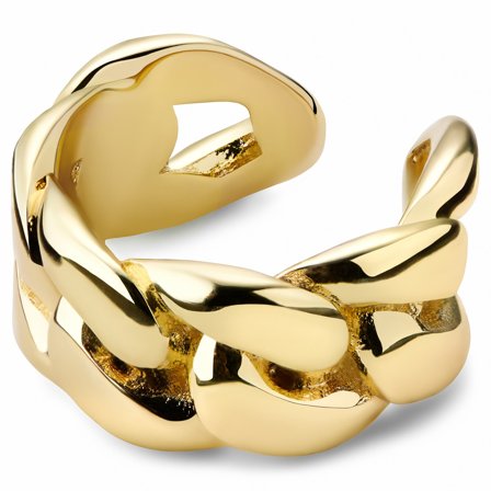 Helix | Ear cuff dorado de cadena de 8 mm para hombres - Ear cuffs