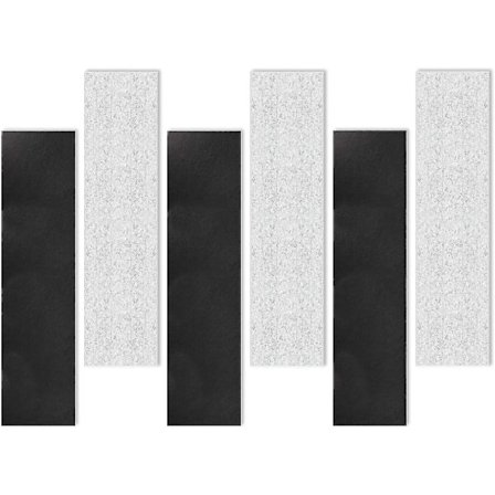 Art Acoustic Panels 48" x 12" tuuman premium-akustiset seinäpaneelit Parempi kuin vaahtomuovi Koristeellinen ääntä vaimentava paneeli seinille 