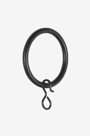 Jotex - 10-pk Svart - Gardinringer - Kjøp Gardintilbehør hos Jotex