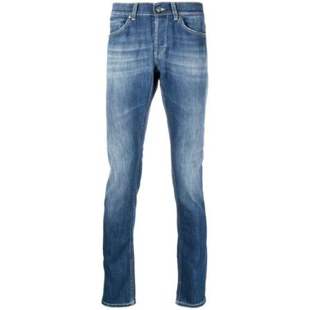 Dondup, Jeans Blauw, Heren, Maat:W31,Cotton