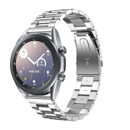 Metallarmband Samsung Galaxy Watch 3 41mm Silver