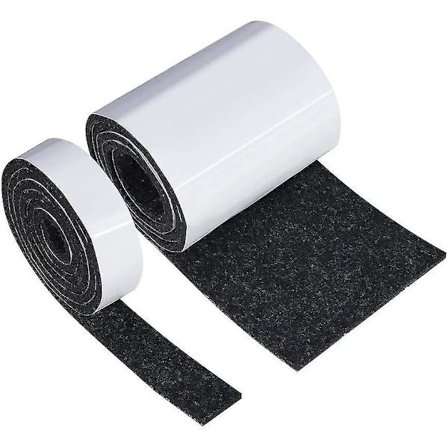 Filtskivere, Selvklæbende, 2 Ruller, Filt, Selvklæbende, 100 Cm Lange, Filt