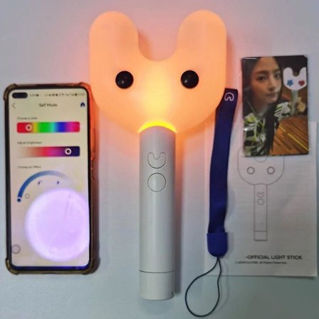 Uusi Kpop Newjeanss Lightstick Bluetooth käsilampulla Gidle-konsertti Hiphop Party Nj Light Stick loisteputkikokoelman lelut