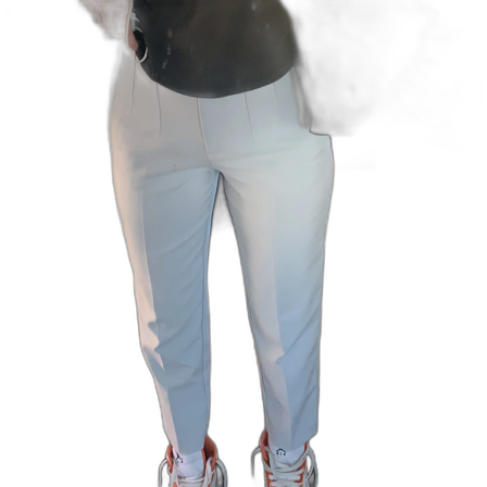 Ljusblåa kostymbyxor
