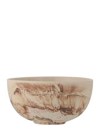 Bloomingville Stacy Bowl, Brown - Brown - Ø 14 CM
