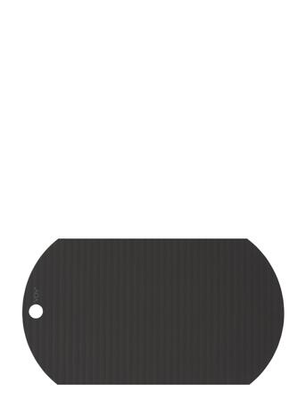 Ribbo Placemat - 2 Pcs/Pack Home Textiles Kitchen Textiles Placemats Sort OYOY Living Design