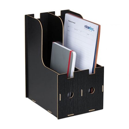 Magasinsamlare med 2 fack för DIN A4