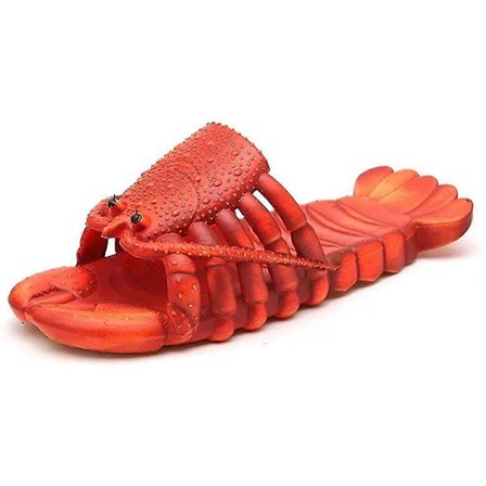 Unisex hummeriltossut, hummeri-sandaalit, eläin tossut, eläin kala tossut, hummeriltossut - WELLNGS