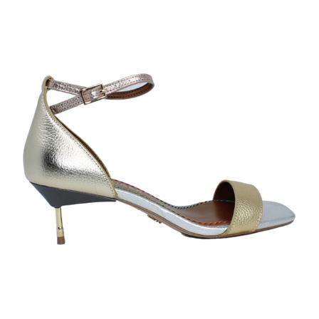 Kurt Geiger Sandaler Gul, Dame Sandaler med hæl, Størrelse: 37 EU