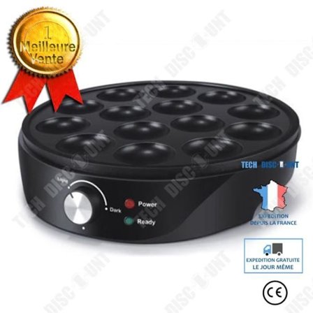 Maskin för takoyaki - TD - Liten kula - 1200W - Multifunktionell - 33cm