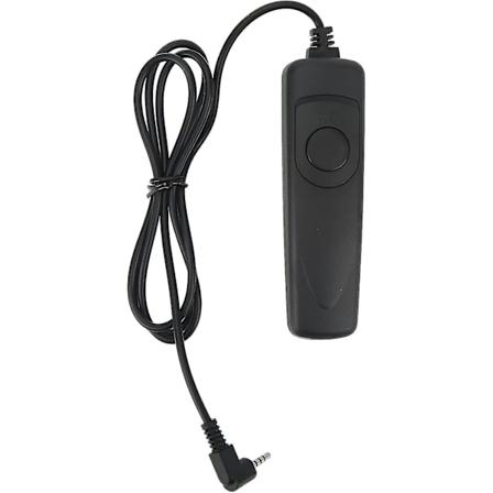 Fjernutløserkabel for lukker - Lukkerkabelledning (svart) (1 stk)