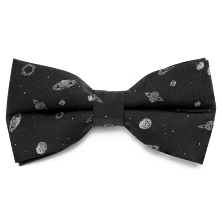 Sort Bundet Butterfly m. Planeter til mænd - Bundne butterflies