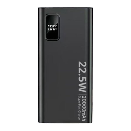 SiGN Super Powerbank 20000mAh, 22.5W - Svart