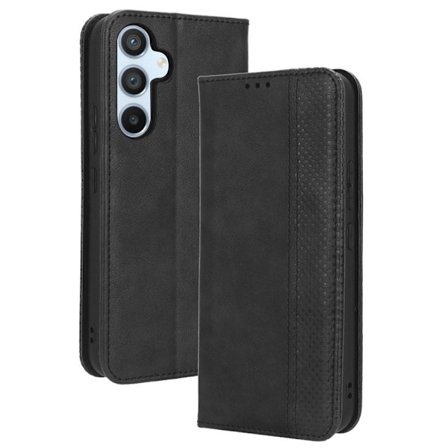 Wallet Stand Flip-telefonetui til Samsung Galaxy A54 5G - Sort