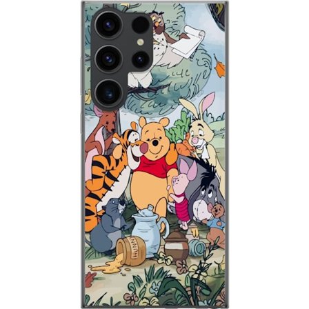 Kompatibelt Mobildeksel til Samsung Galaxy S24 Ultra Nalle Puh og hans venner