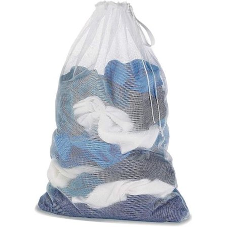 Nätpåse för tvättmaskin, tvättpåse, nätpåse med snöre