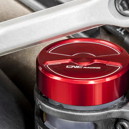 Bouchon Réservoir Liquide de Frein Arrière CNC Racing M45x4 - Ducati Multistrada 1200 2015-2017