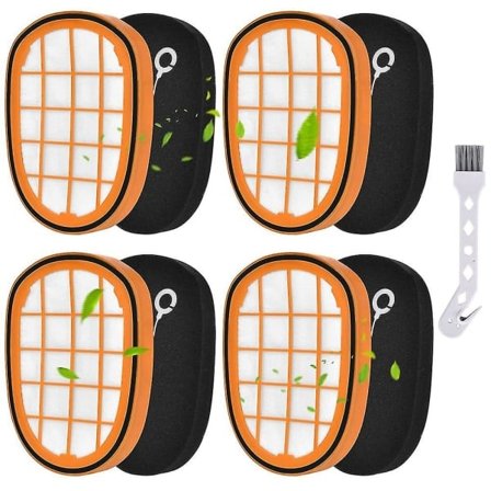 4-pak filter til Philips Speedpro Max Aqua håndholdt