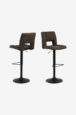 NORDFORM - Sylvia barstol 2-pak - Grå - Barstole & -taburetter - Fra Homeroom